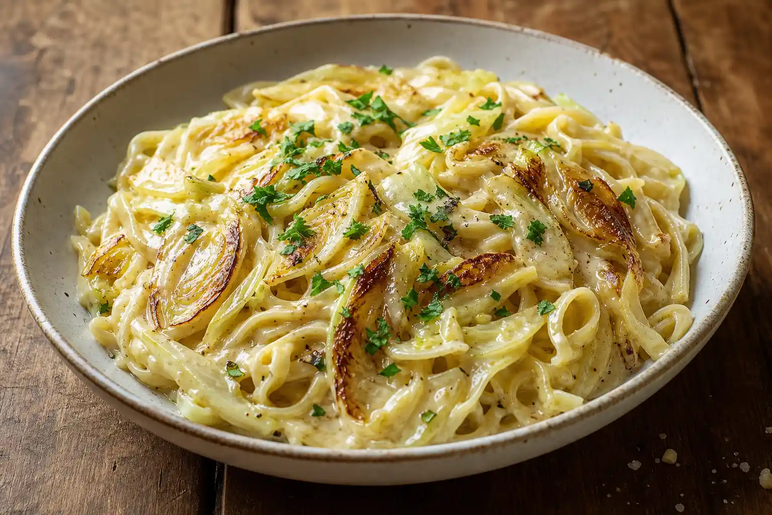 Amazing Fresh Cabbage Alfredo
