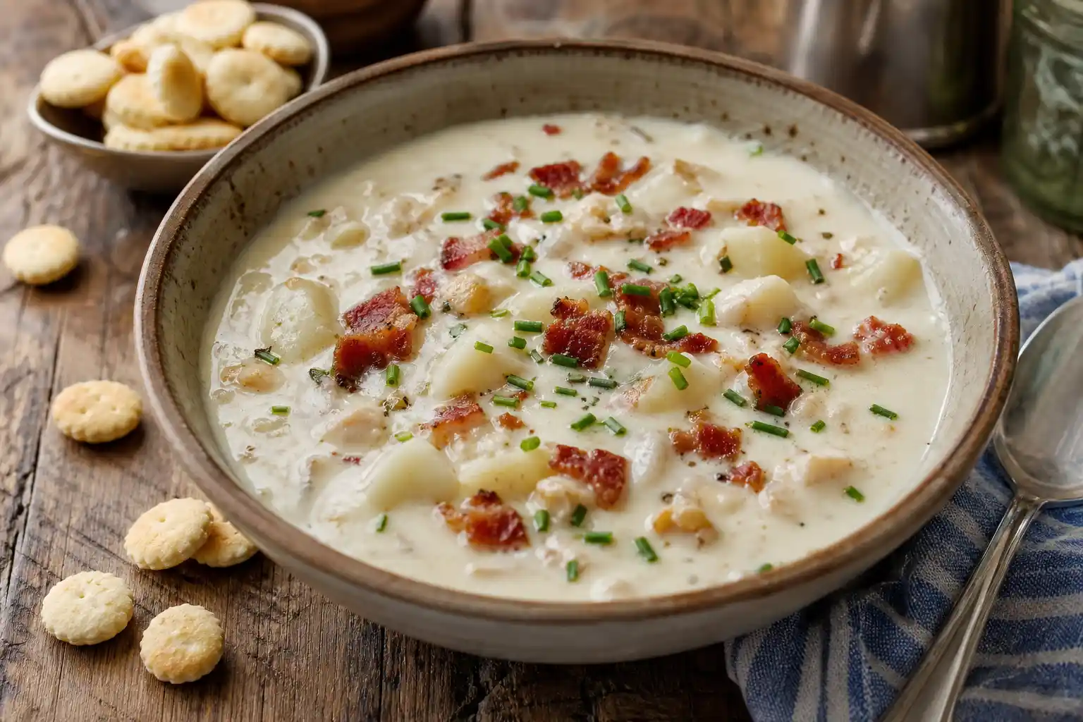 Super Easy Homemade Clam Chowder